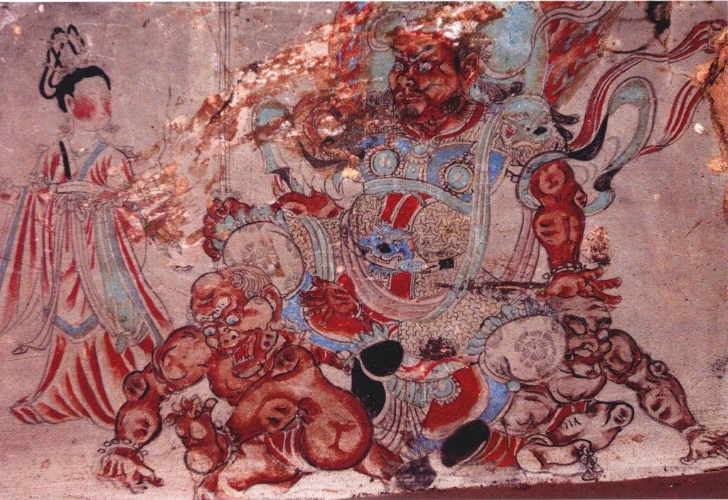 五台山佛光寺东大殿壁画